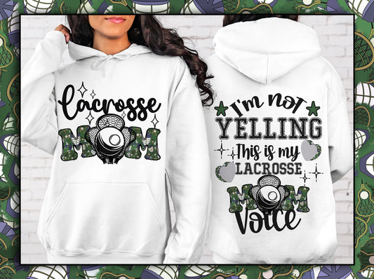 Lacrosse mom hoodie