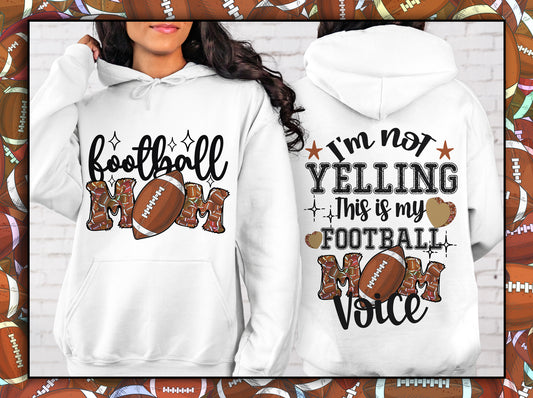 Football mom hoodie